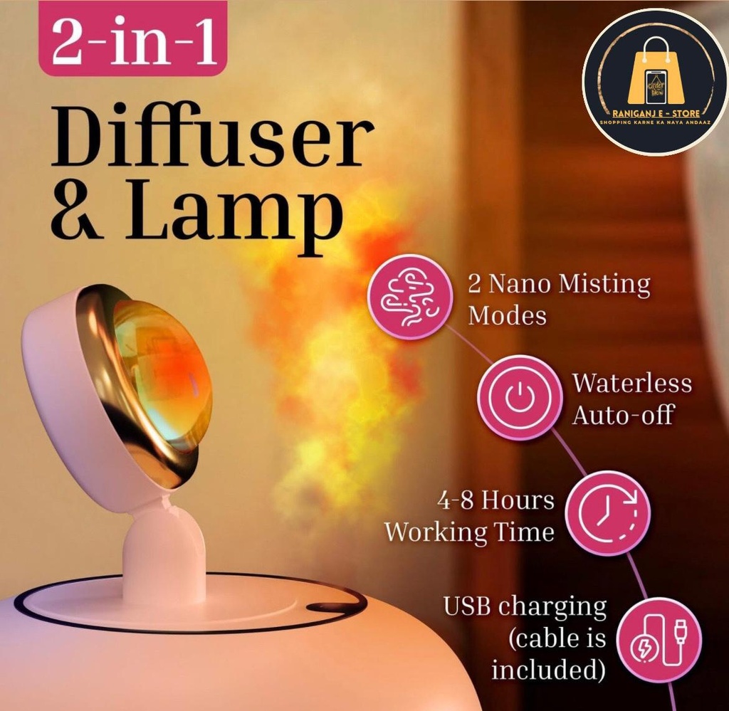 Sunset light humidifier 