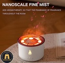 Ultasonic volcano flame diffuser