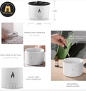 Ultasonic volcano flame diffuser