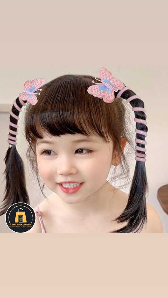 Sprial hair ties for girls 